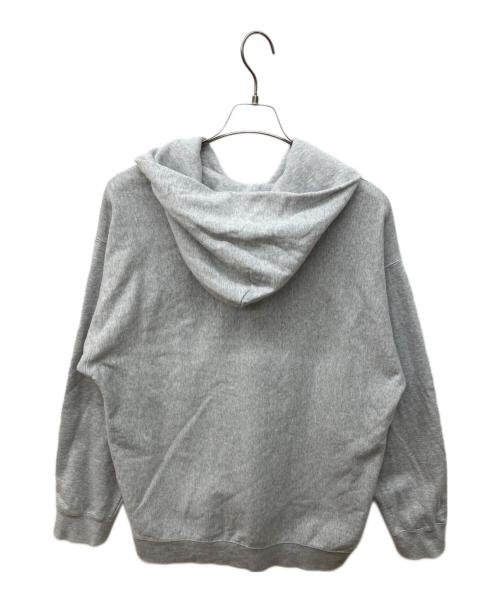HUF（ハフ）HUF (ハフ) OUTLINES HEAVY WEIGHT FULL-ZIP FLEECE グレー サイズ:Lの古着・服飾アイテム