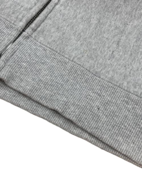 HUF（ハフ）HUF (ハフ) OUTLINES HEAVY WEIGHT FULL-ZIP FLEECE グレー サイズ:Lの古着・服飾アイテム