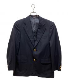 BROOKS BROTHERS（ブルックスブラザーズ）の古着「ホップサック 段返り３釦ブレザー」｜ネイビー