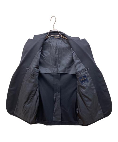 BROOKS BROTHERS（ブルックスブラザーズ）BROOKS BROTHERS (ブルックスブラザーズ) ホップサック 段返り３釦ブレザー ネイビー サイズ:36SHTの古着・服飾アイテム