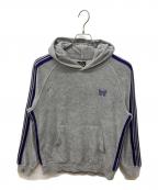 Needlesニードルズ）の古着「Track Hoody - C/PE Velour」｜グレー
