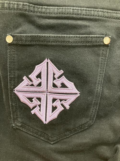 GUAPI（グアピ）GUAPI (グアピ) アイコンスタッグフレアデニムパンツ ブラック サイズ:W30の古着・服飾アイテム