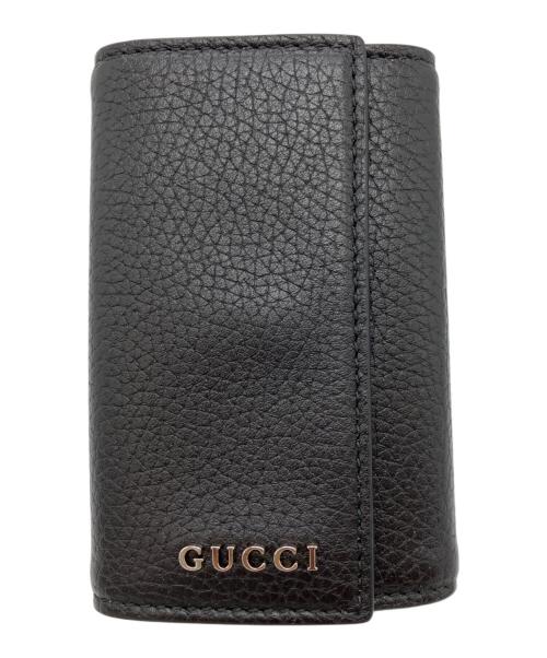 GUCCI（グッチ）GUCCI (グッチ) キーケース ブラックの古着・服飾アイテム