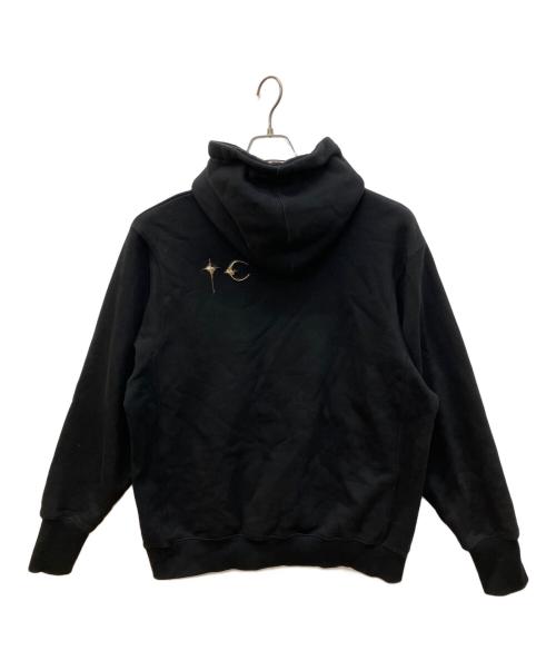 THUG CLUB（サグ クラブ）THUG CLUB (サグ クラブ) アーマー フーディー TCロゴ スタッズ パーカー ブラック サイズ:2の古着・服飾アイテム