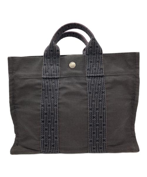 HERMES（エルメス）HERMES (エルメス) エールライントート PM グレーの古着・服飾アイテム