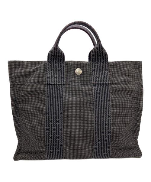 HERMES（エルメス）HERMES (エルメス) エールライントート PM グレーの古着・服飾アイテム