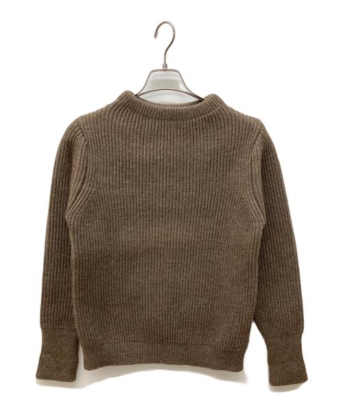 ANDERSEN-ANDERSEN（アンデルセン アンデルセン）ANDERSEN-ANDERSEN (アンデルセン アンデルセン) ウールニット ブラウン サイズ:XSの古着・服飾アイテム
