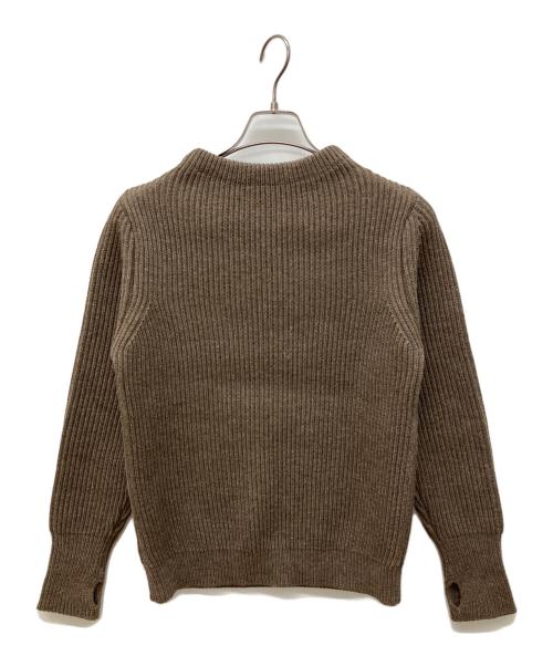 ANDERSEN-ANDERSEN（アンデルセン アンデルセン）ANDERSEN-ANDERSEN (アンデルセン アンデルセン) ウールニット ブラウン サイズ:XSの古着・服飾アイテム