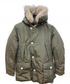 WOOLRICHウールリッチ）の古着「ダウンコート」｜オリーブ