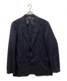 SOPHNET.（ソフネット）の古着「SUMMER STRETCH WOOL STANDARD 2BUTTON JACKET」｜ネイビー
