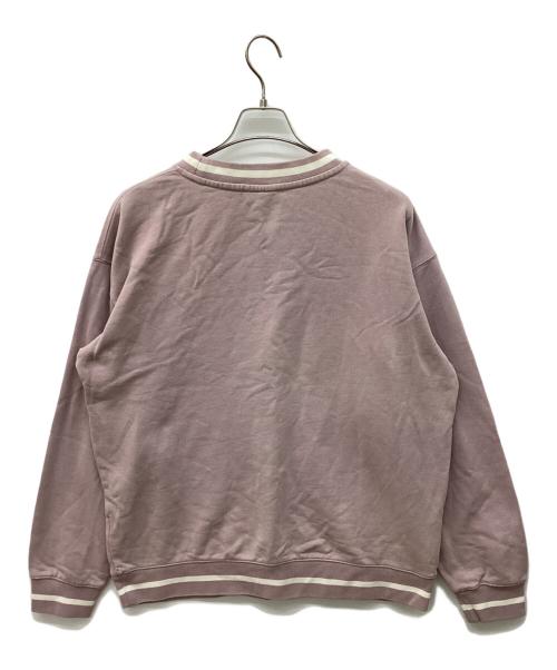 Dime（ダイム）Dime (ダイム) クルーネックスウェット ライトピンク サイズ:Ｌの古着・服飾アイテム