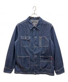 stussy（ステューシー）の古着「デニムカバーオール」｜インディゴ