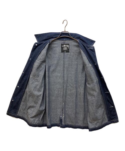 stussy（ステューシー）stussy (ステューシー) デニムカバーオール インディゴ サイズ:Lの古着・服飾アイテム