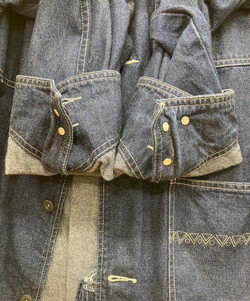 stussy（ステューシー）stussy (ステューシー) デニムカバーオール インディゴ サイズ:Lの古着・服飾アイテム