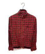 FRED PERRYフレッドペリー）の古着「マックィーン タータン チェック ジャケット」｜レッド