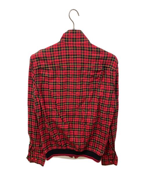 FRED PERRY（フレッドペリー）FRED PERRY (フレッドペリー) マックィーン タータン チェック ジャケット レッド サイズ:Sの古着・服飾アイテム