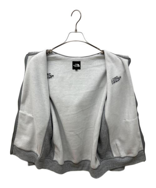 THE NORTH FACE（ザ ノース フェイス）THE NORTH FACE (ザ ノース フェイス) スクエアロゴフルジップパーカー グレー サイズ:Lの古着・服飾アイテム