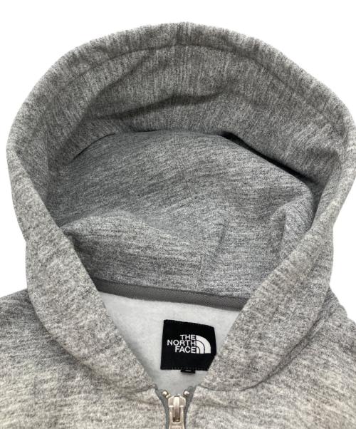 THE NORTH FACE（ザ ノース フェイス）THE NORTH FACE (ザ ノース フェイス) スクエアロゴフルジップパーカー グレー サイズ:Lの古着・服飾アイテム
