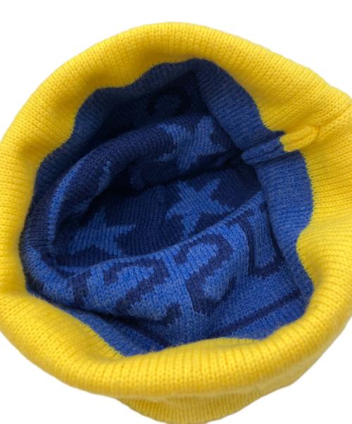 stussy（ステューシー）stussy (ステューシー) Retro Star Pom-Pom Beanie ブルーの古着・服飾アイテム
