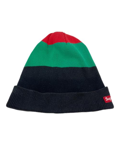 SUPREME（シュプリーム）Supreme (シュプリーム) Overdyed Beanie ブラックの古着・服飾アイテム