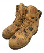 Timberlandティンバーランド）の古着「総柄6インチブーツ」｜ブラウン