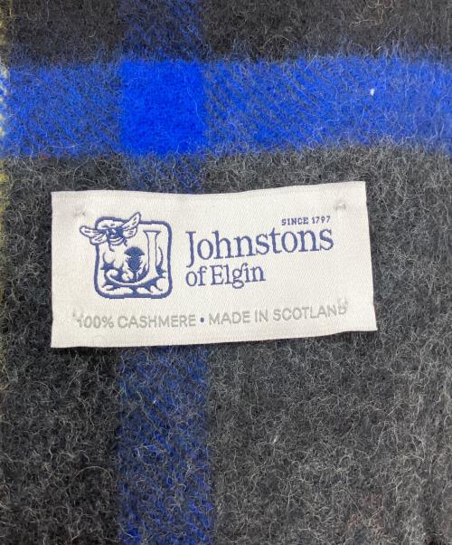 JOHNSTONS OF ELGIN（ジョンストンズ オブ エルガン）JOHNSTONS OF ELGIN (ジョンストンズ オブ エルガン) カシミヤ大判 ストール レッドの古着・服飾アイテム