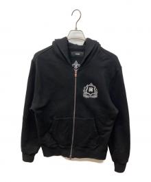 AMIRI（アミリ）の古着「MA CREST ZIP フーディ」｜ブラック