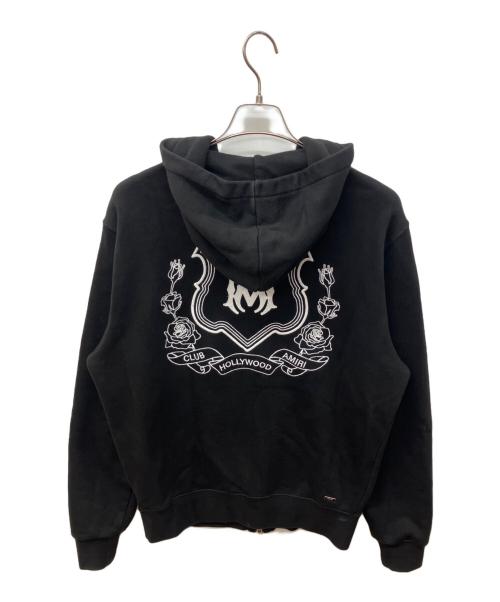 AMIRI（アミリ）AMIRI (アミリ) MA CREST ZIP フーディ ブラック サイズ:36の古着・服飾アイテム