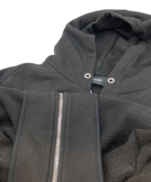 AMIRI（アミリ）AMIRI (アミリ) MA CREST ZIP フーディ ブラック サイズ:36の古着・服飾アイテム