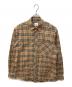 BURBERRY（バーバリー）の古着「ノヴァチェックシャツ　Checkered long-sleeved shirt」｜ベージュ