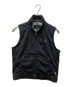 BURBERRY BLACK LABELバーバリーブラックレーベル）の古着「ナイロンベスト」｜ブラック