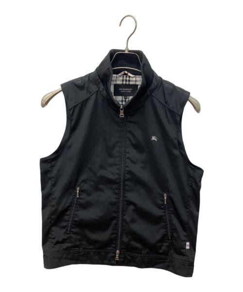 BURBERRY BLACK LABEL（バーバリーブラックレーベル）BURBERRY BLACK LABEL (バーバリーブラックレーベル) ナイロンベスト ブラック サイズ:Mの古着・服飾アイテム