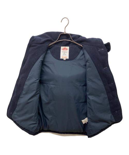 DANTON（ダントン）DANTON (ダントン) BEAMS (ビームス) ウールモッサダウンベスト ネイビー サイズ:42の古着・服飾アイテム