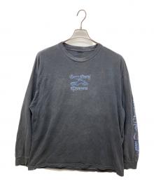 orange county choppers（オレンジカウンティチョッパーズ）の古着「グラフィックバックプリントロングスリーブTシャツ」｜ブラック