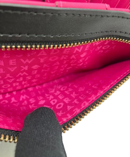 Kate Spade（ケイトスペード）Kate Spade (ケイトスペード) 長財布 ブラックの古着・服飾アイテム