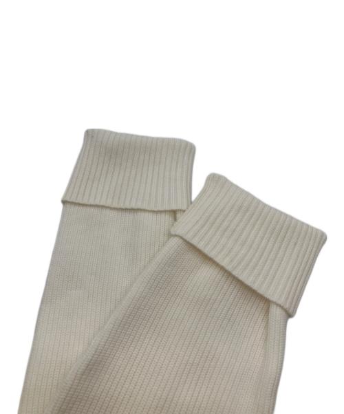 sacai（サカイ）sacai (サカイ) コットン レース切替カーディガン ホワイト サイズ:1の古着・服飾アイテム