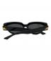 BOTTEGA VENETA (ボッテガベネタ) Narrow Cat Eye サングラス ブラック サイズ:55□19-145：19000円