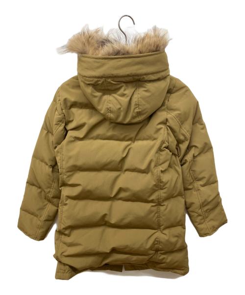 DANTON（ダントン）DANTON (ダントン) フード付きロングダウンコート ベージュ サイズ:36の古着・服飾アイテム