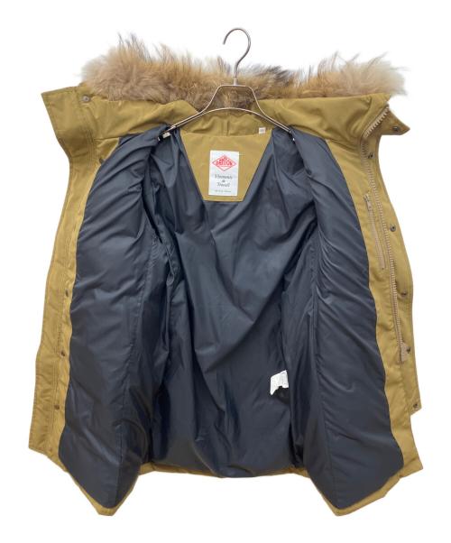 DANTON（ダントン）DANTON (ダントン) フード付きロングダウンコート ベージュ サイズ:36の古着・服飾アイテム