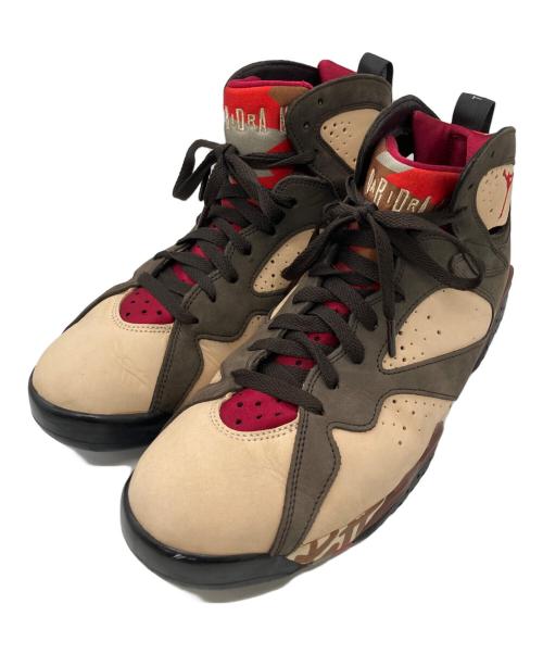 NIKE（ナイキ）NIKE (ナイキ) Patta (パタ) AIR JORDAN 7 RETRO PATTA ブラウン サイズ:29㎝の古着・服飾アイテム