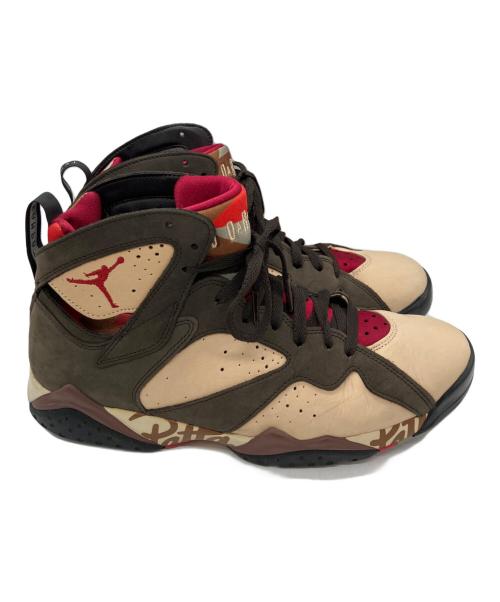 NIKE（ナイキ）NIKE (ナイキ) Patta (パタ) AIR JORDAN 7 RETRO PATTA ブラウン サイズ:29㎝の古着・服飾アイテム