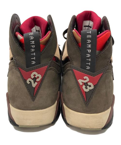 NIKE（ナイキ）NIKE (ナイキ) Patta (パタ) AIR JORDAN 7 RETRO PATTA ブラウン サイズ:29㎝の古着・服飾アイテム