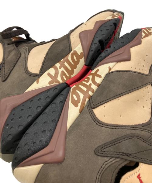 NIKE（ナイキ）NIKE (ナイキ) Patta (パタ) AIR JORDAN 7 RETRO PATTA ブラウン サイズ:29㎝の古着・服飾アイテム
