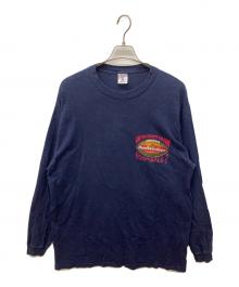 DELTA（デルタ）の古着「90'sロングスリーブTシャツ」｜ネイビー