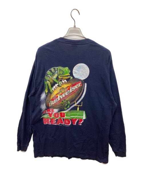 DELTA（デルタ）DELTA (デルタ) 90'sロングスリーブTシャツ ネイビー サイズ:XLの古着・服飾アイテム