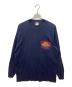 DELTA（デルタ）の古着「90'sロングスリーブTシャツ」｜ネイビー