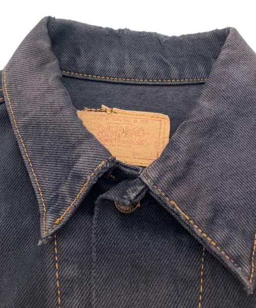 LEVI'S（リーバイス）LEVI'S (リーバイス) ブラックデニムジャケット ブラック サイズ:不明の古着・服飾アイテム