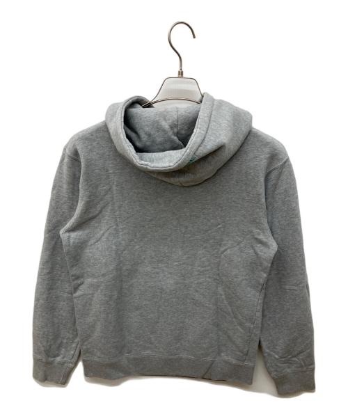 stussy（ステューシー）stussy (ステューシー) 刺繍プルオーバーパーカー グレー サイズ:Mの古着・服飾アイテム
