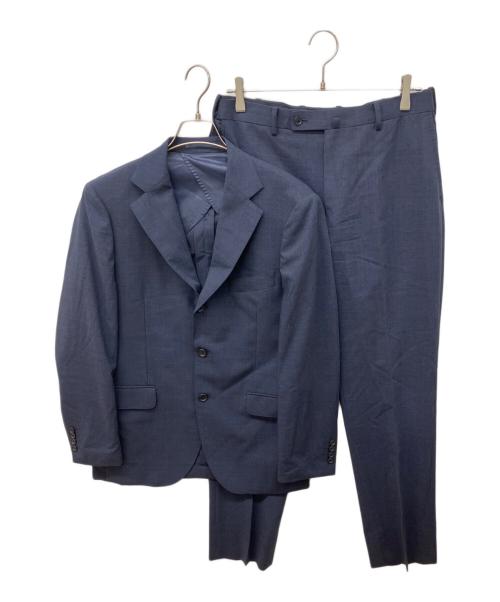 BEAMS HEART（ビームスハート）BEAMS HEART (ビームスハート) REDA ソリッド3ボタンスーツ ネイビー サイズ:Mの古着・服飾アイテム
