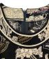 中古・古着 LEONARD FASHION (レオナールファッション) ウール×シルク総柄ワンピースセットアップ ブラック サイズ:L：13000円